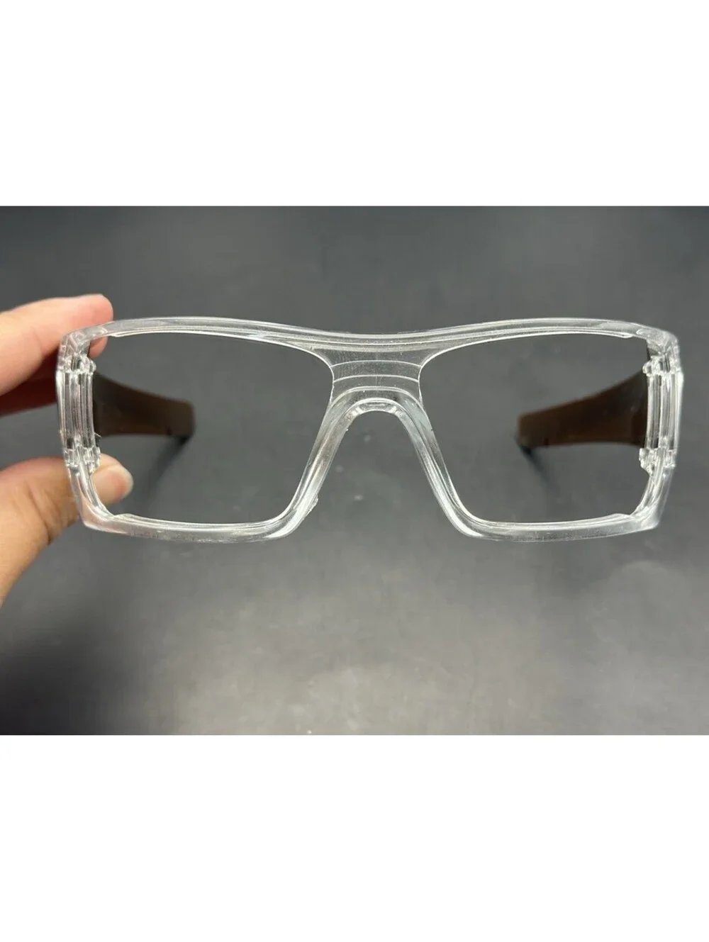 Oakley Batwolf Polished Clear/Rootbeer Frame
